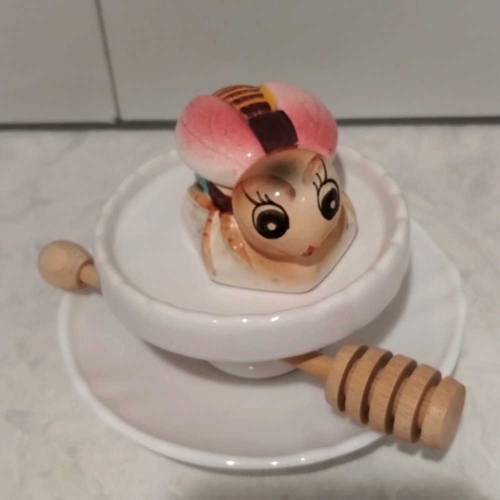 Honeybee Pot JAPAN Vintage